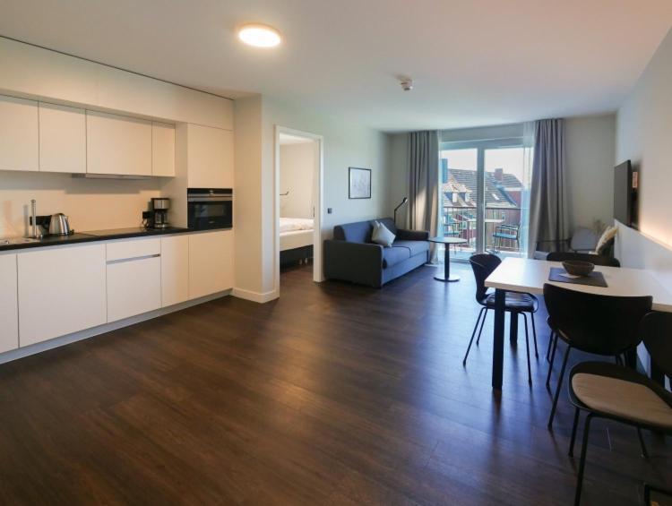 Hotel-Appartement Westblick Cuxhaven Exterior foto